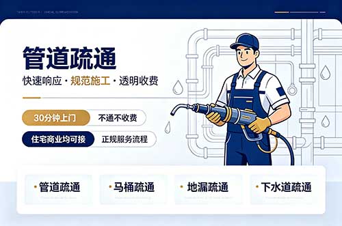 兴宁管道疏通