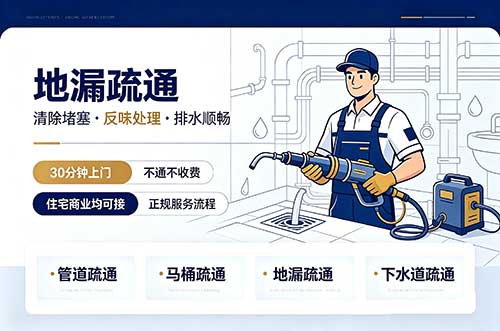兴宁地漏疏通