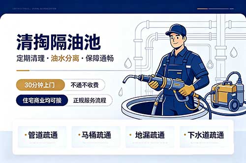 兴宁清掏隔油池